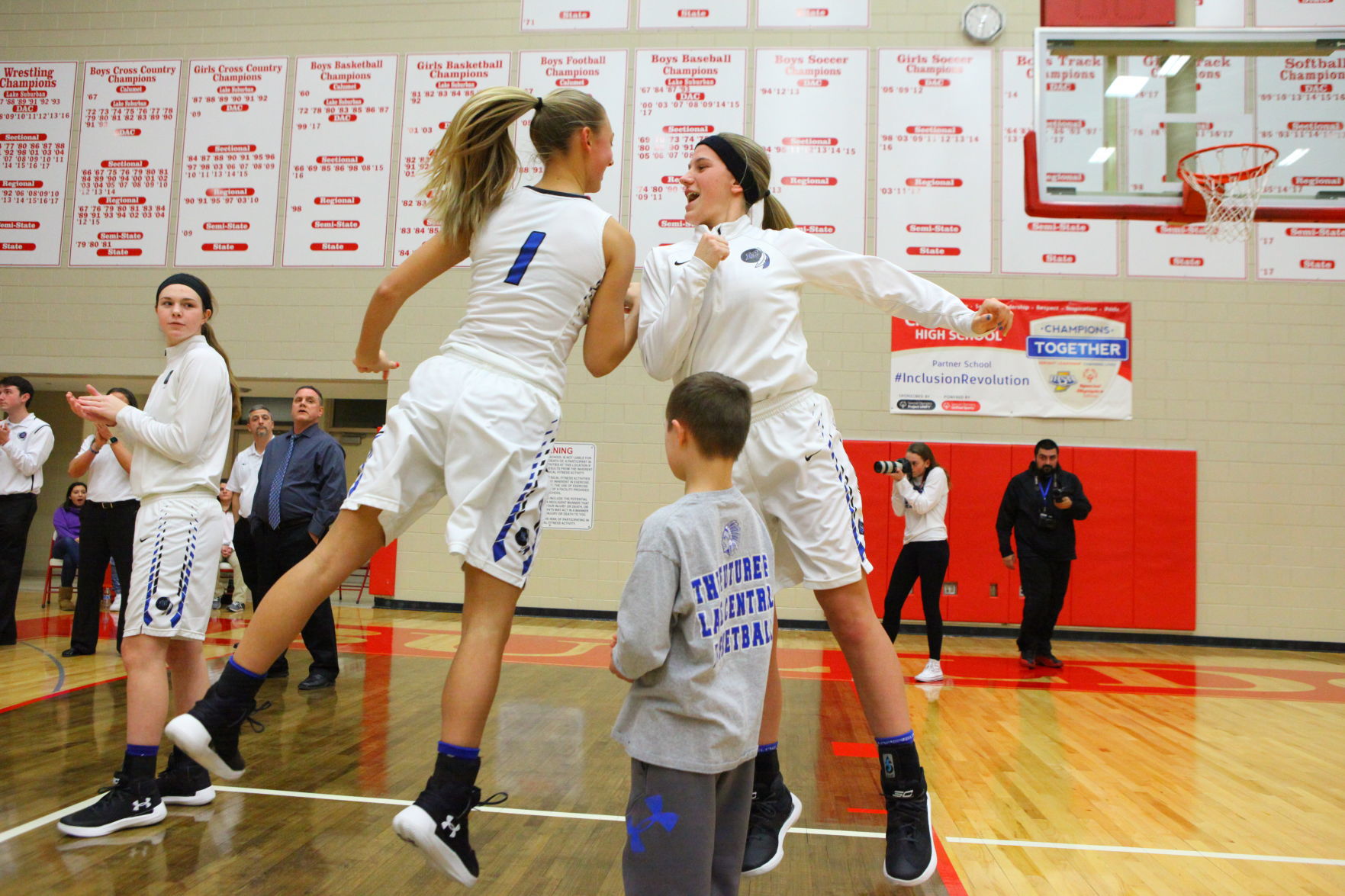 Gallery: Girls Basketball Sectional Finals - E.C. Central vs. Lake Central
